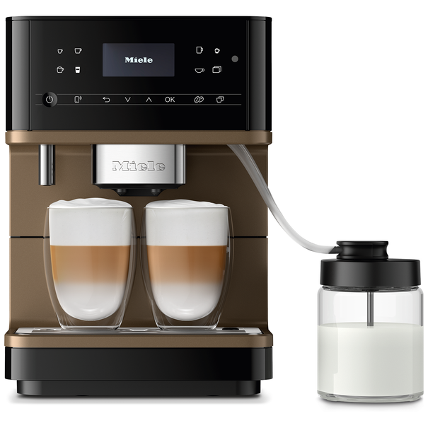 Автоматическая кофемашина Miele CM 6360 (Черный обсидиан / Бронзовый)