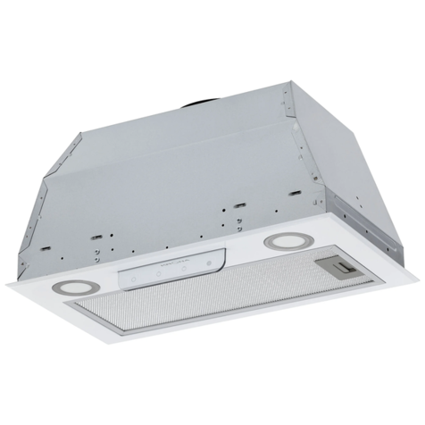 Полновстраиваемая вытяжка Krona AMELI 600 S (Белый)