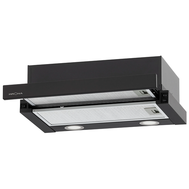 Вытяжка с выдвижным экраном Krona KAMILLA T 500 (Черный)