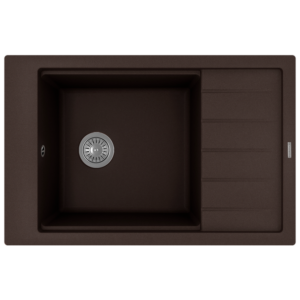 Кухонная мойка Florentina ЛИПСИ 780Р (Брауни)