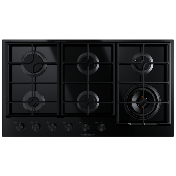 Газовая варочная панель Kuppersbusch KG 9551.0 SR-E5 (Черный)