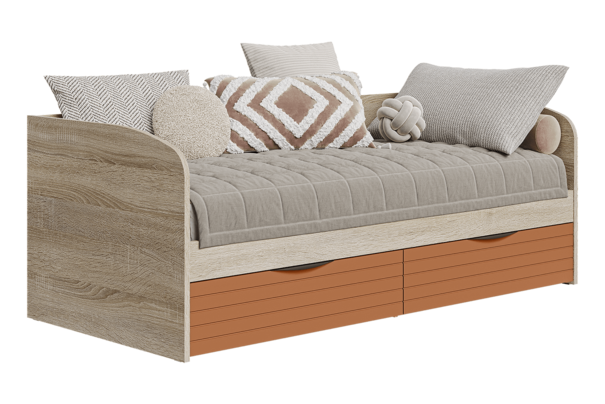 Кровать 1 Sonoma Colors (абрикос)