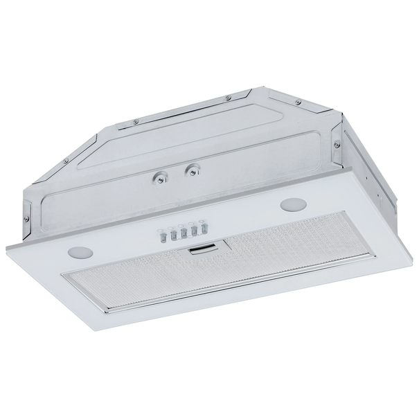 Полновстраиваемая вытяжка Krona KATE 600 GLASS PB K (Белый)