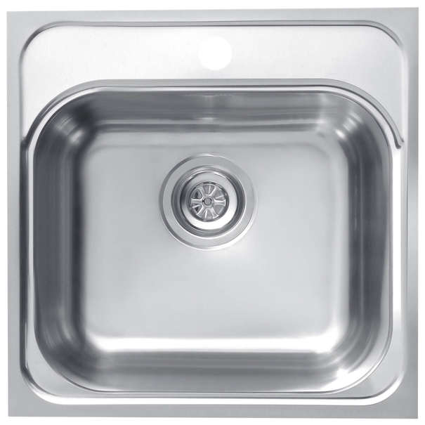 Кухонная мойка Alveus Basic 140 (Нержавеющая сталь Satin)