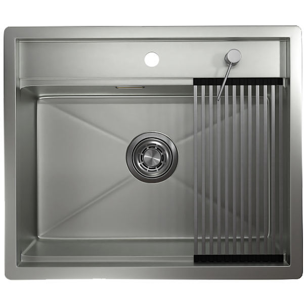 Кухонная мойка GRANULA KS-6051 (Нержавеющая сталь [Матовая])