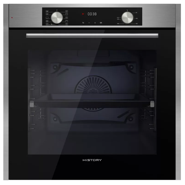 Электрический духовой шкаф HiSTORY OEP8510P.F (Нержавеющая сталь)