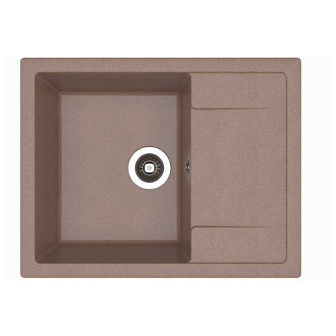 Кухонная мойка Dr. Gans ТЕХНО 650 (Терракота)