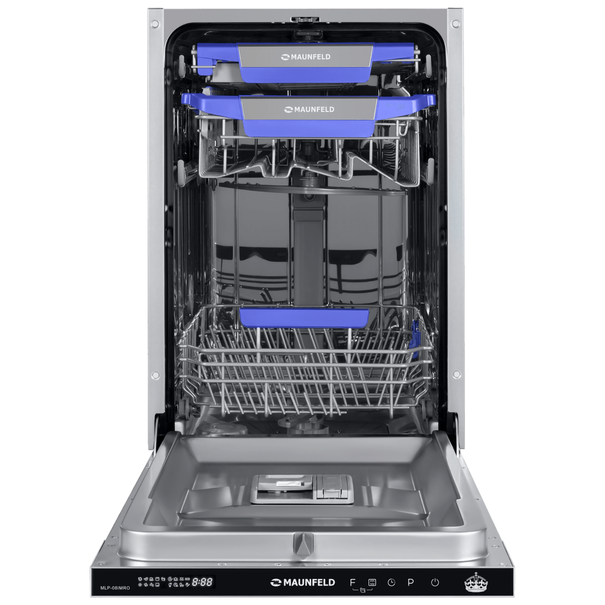 Встраиваемая посудомоечная машина MAUNFELD MLP-08IMRO (Нержавеющая сталь)