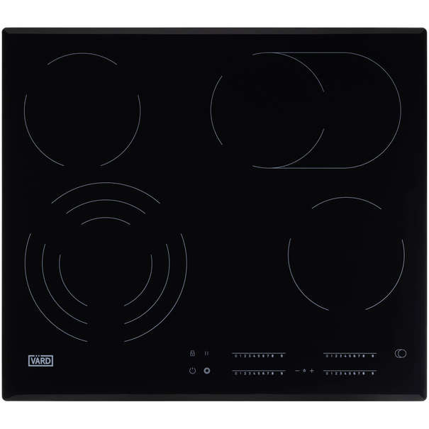 Электрическая варочная панель VARD VHC6464K (Черный)