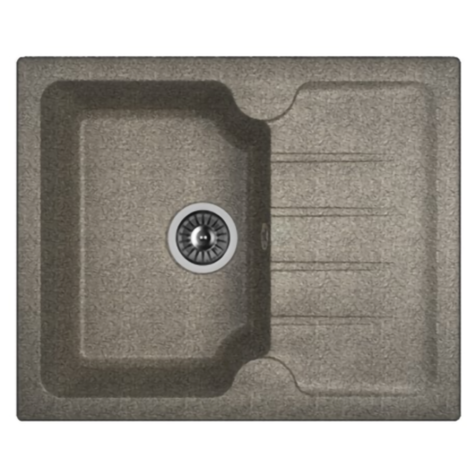 Кухонная мойка Dr. Gans ЛОРА 620 (Базальт)