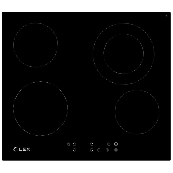 Электрическая варочная панель LEX EVH 641 (Черный)
