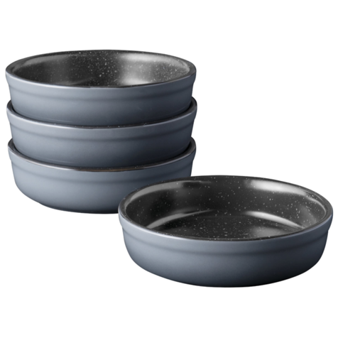 Набор форм порционных для крем брюле (4 предмета) BergHOFF Gem 1697003 (Серый)