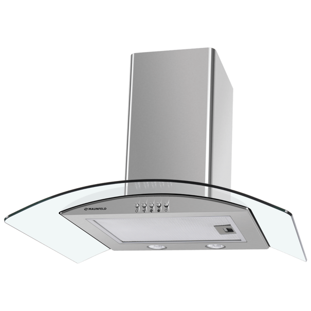 Т-образная вытяжка MAUNFELD Ancona PlusA 60 Inox Glass Transparent (Нержавеющая сталь)