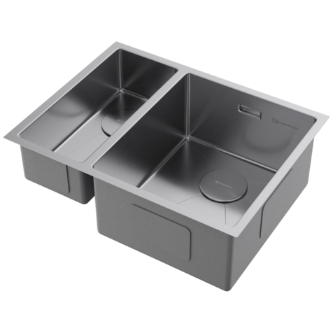 Кухонная мойка OMOIKIRI Taki 58-2-U/IF-R (Нержавеющая сталь)