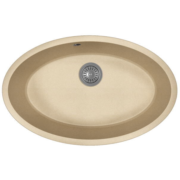 Кухонная мойка Florentina ВЕГА ОВАЛ (Бежевый)