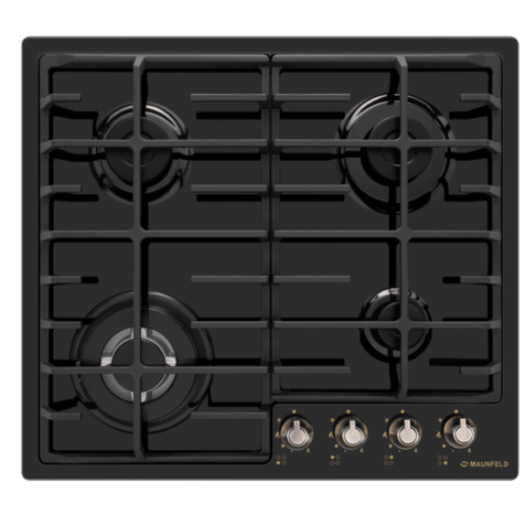 Газовая варочная панель MAUNFELD EGHE.64.63C .R/G (Черный)
